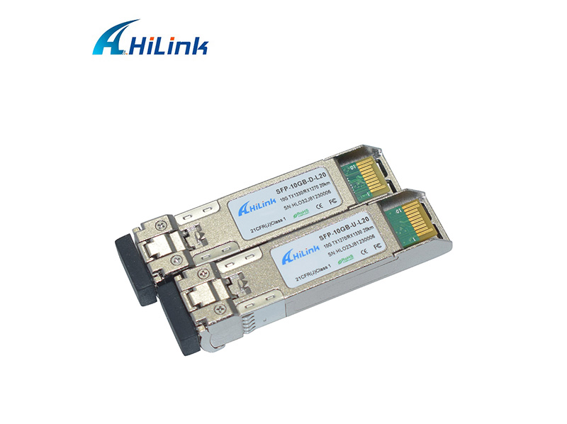 10G 1270nm/1330nm 20km DOM BiDi SFP+LC