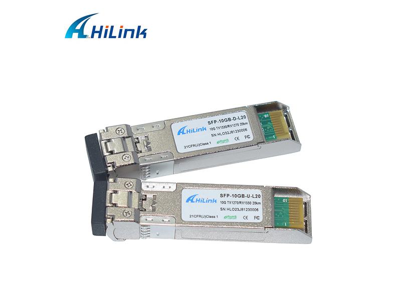 10G 1270nm/1330nm 20km DOM BiDi SFP+ LC