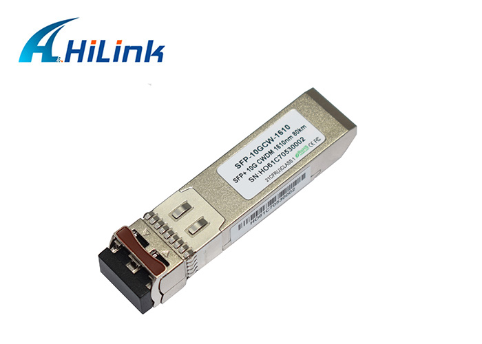 10G 1470nm-1610nm 80km CWDM SFP+