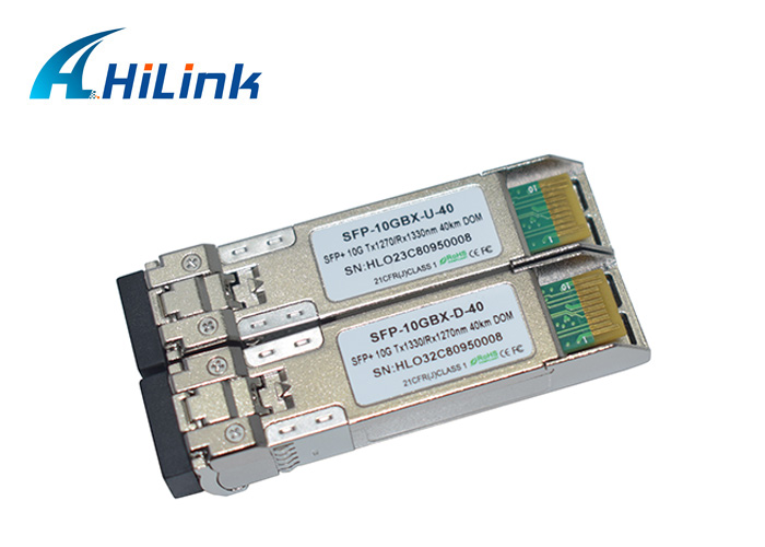 6COMGIGA 2 Pair Of 10G SFP Bidi Transceiver, 10GBase-BIDI 1270nm/1330nm SMF, Up To 20km, Compatible With Cisco, Ubiquiti, D-Link, Supermicro And Other Open Switches