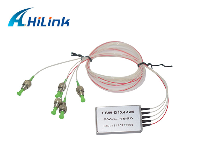 1x4 Mechanical optical Switch 5V