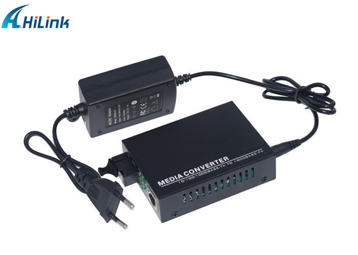 10/100/1000M SC Single Fiber Media Converter