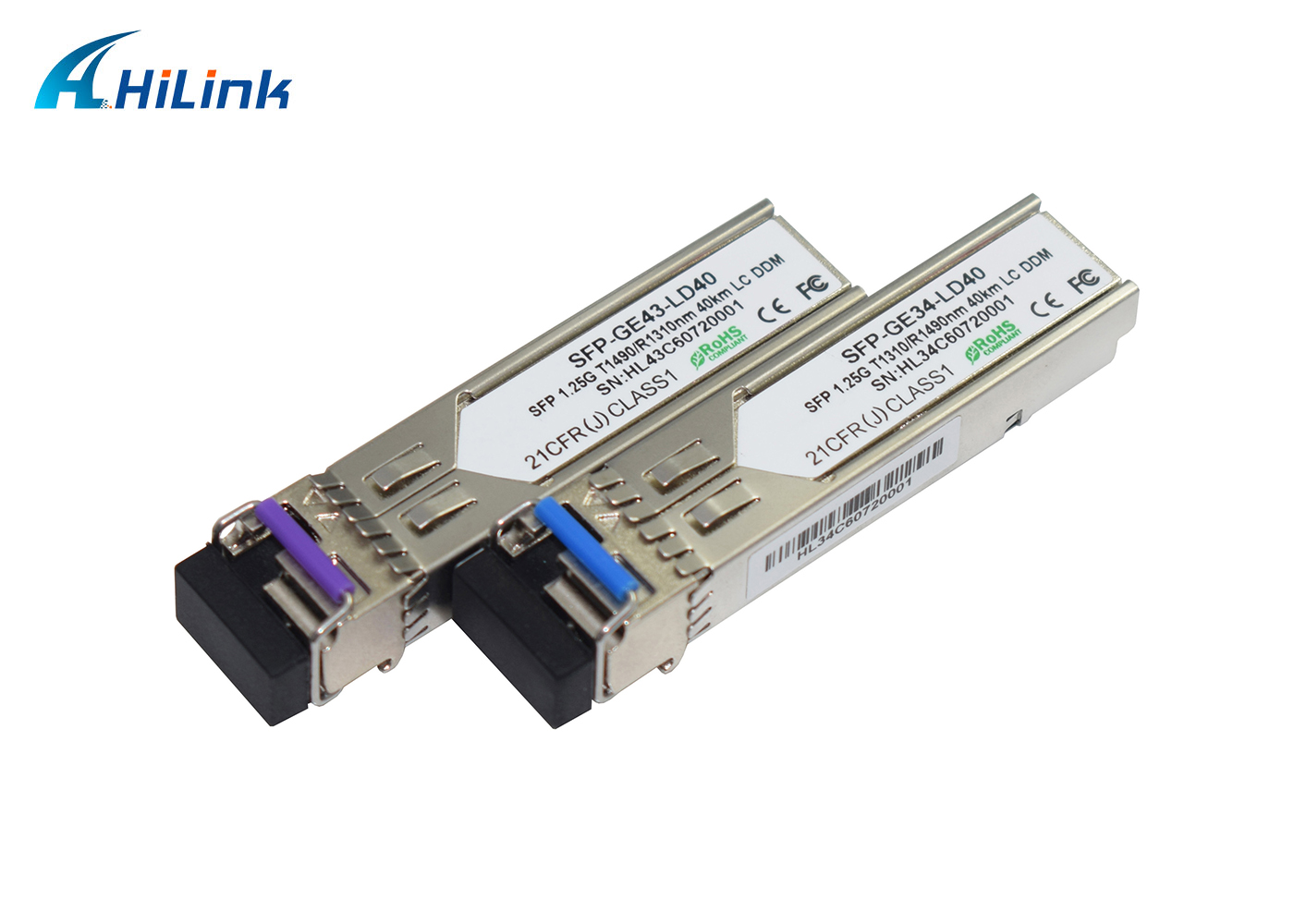 1.25G BiDi SFP 40KM