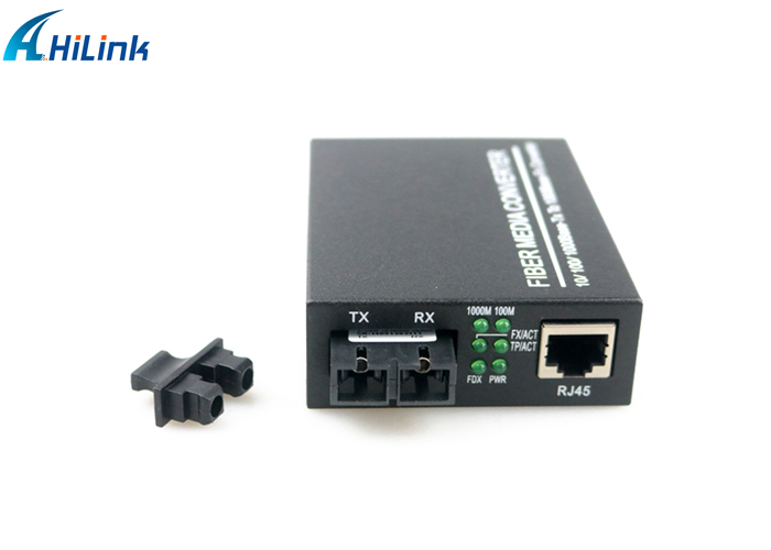 10/100/1000M SC Dual Fiber Media Converter