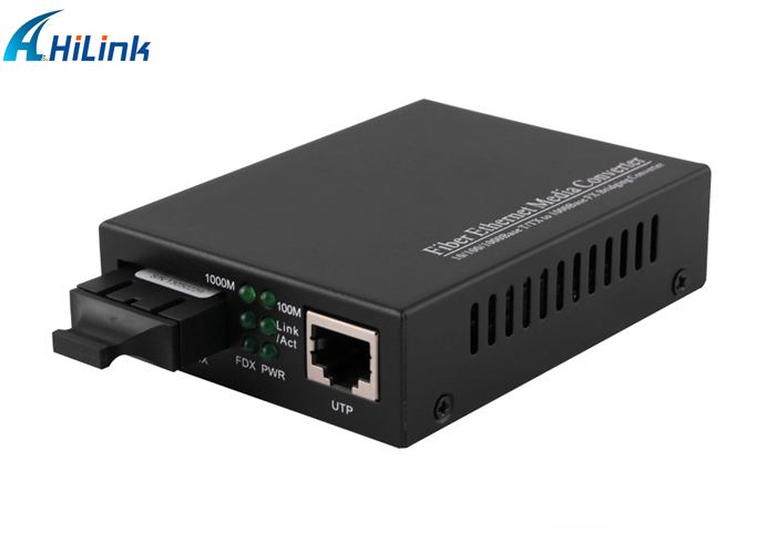 10/100/1000M SC Dual Fiber Media Converter