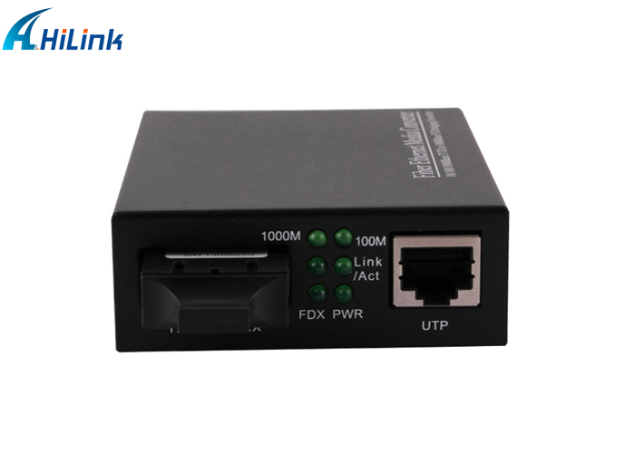 10/100/1000M SC Dual Fiber Media Converter