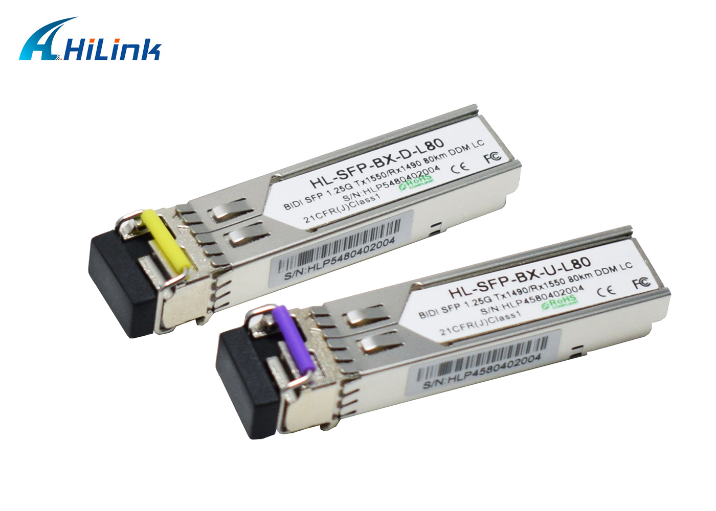 1.25G BiDi SFP 80KM