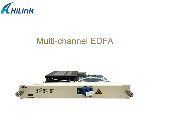 Multi-channel Erbium doped fiber amplifier
