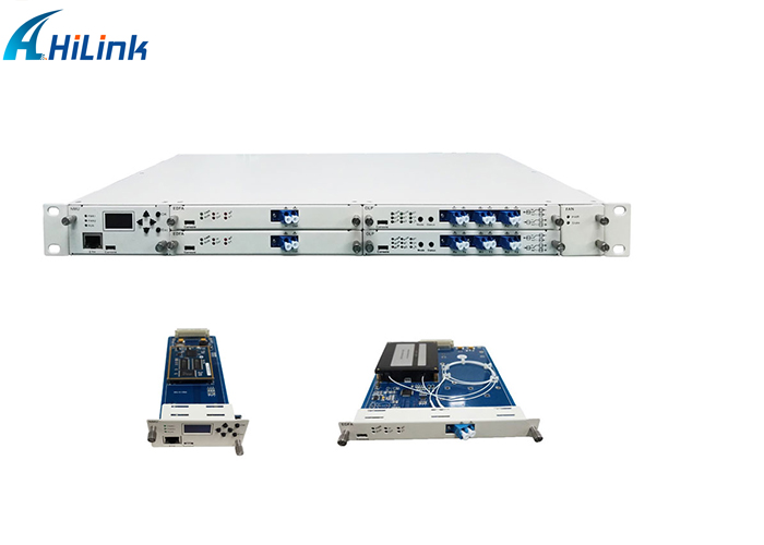 1U Rack Mount 100g Erbium doped fiber amplifier card