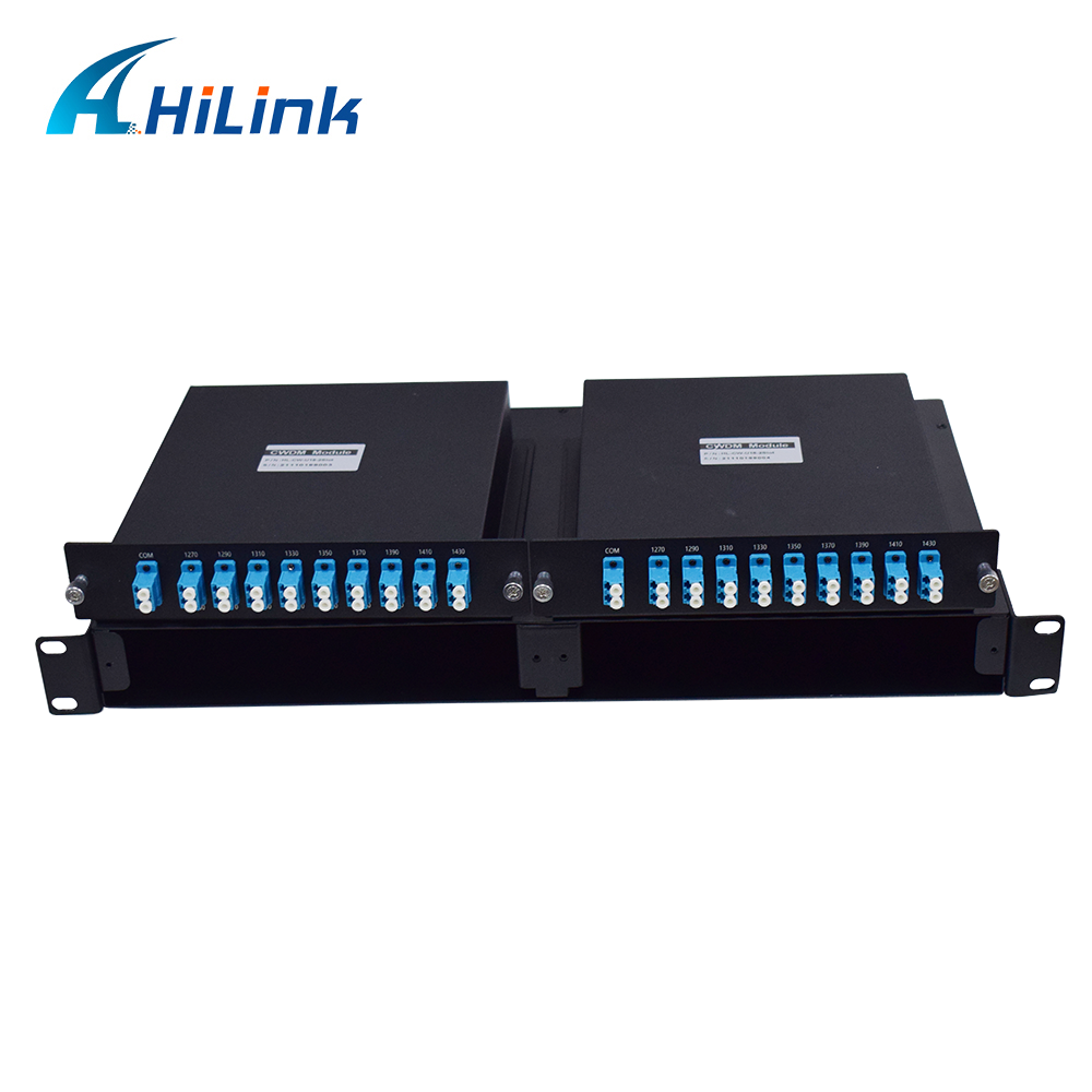 1U with 2-Slot Half-Sized LGX Cassette CWDM Mux Demux