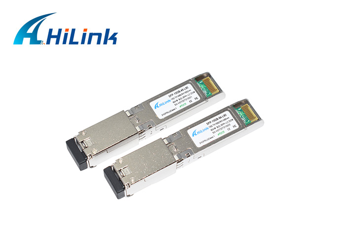 The 10GBASE-SR optical transceiver is one of the most commonly used modules for 10GbE. SR stands for short distance, and the transmission distance of 10GBASE-SR modules matched with OM3 multimode fiber (MMF) can reach 300 meters.